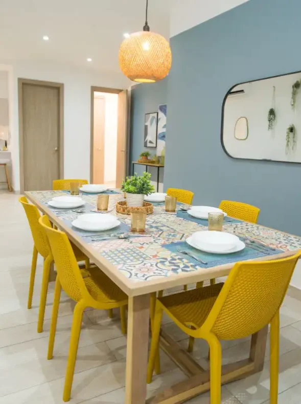 Apartamento Serenata con balcón y vista al río en Guayaquil