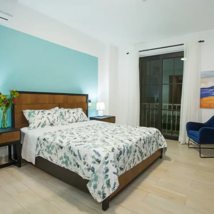 Apartamento Serenata con balcón y vista al río en Guayaquil