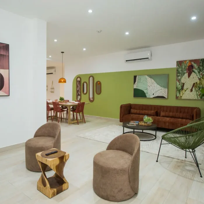 Apartamento con Balcón y Vista al Río en Guayaquil